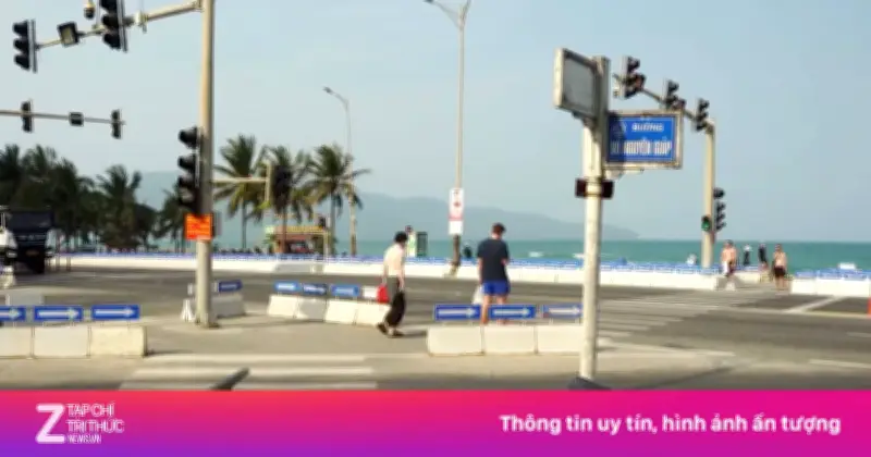 Video Nga 3 ven biển Mỹ Khê gây sốt trên mạng xã hội