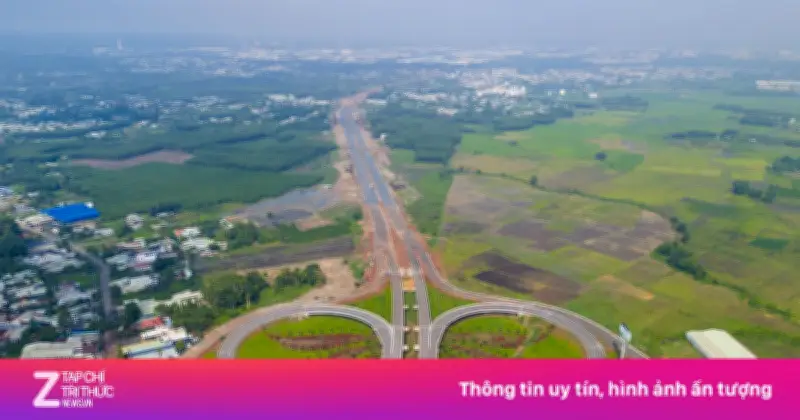 Video toàn cảnh tuyến đường gần 650 tỷ nối sân bay Long Thành