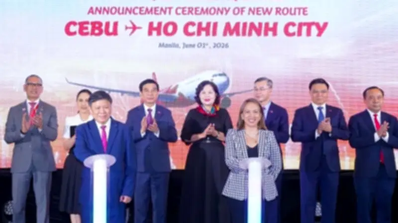 Vietjet mở đường bay TP.HCM - Cebu, tăng cường kết nối Việt Nam - Philippines