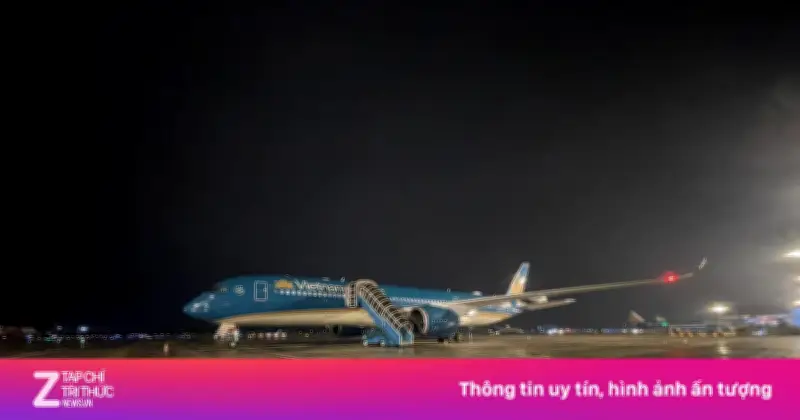 Vietnam Airlines thực hiện chuyến bay đặc biệt cứu hộ Venezuela đêm 28/6