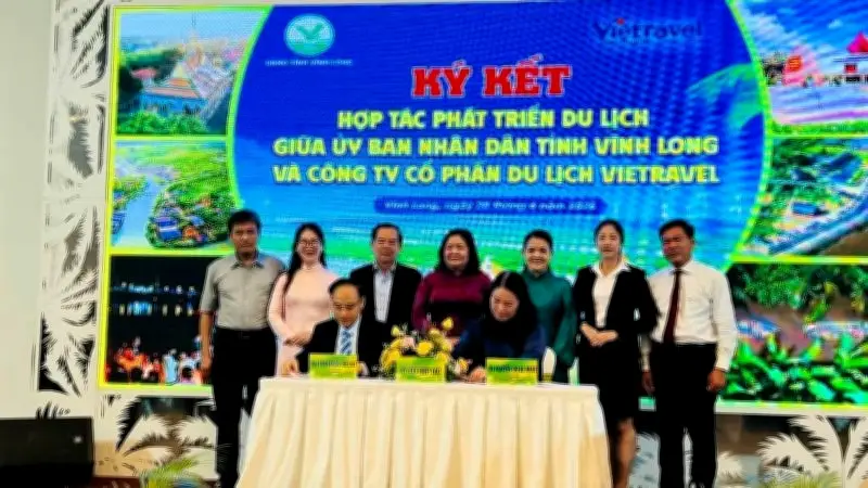 Vietravel hợp tác phát triển du lịch xanh tại Vĩnh Long