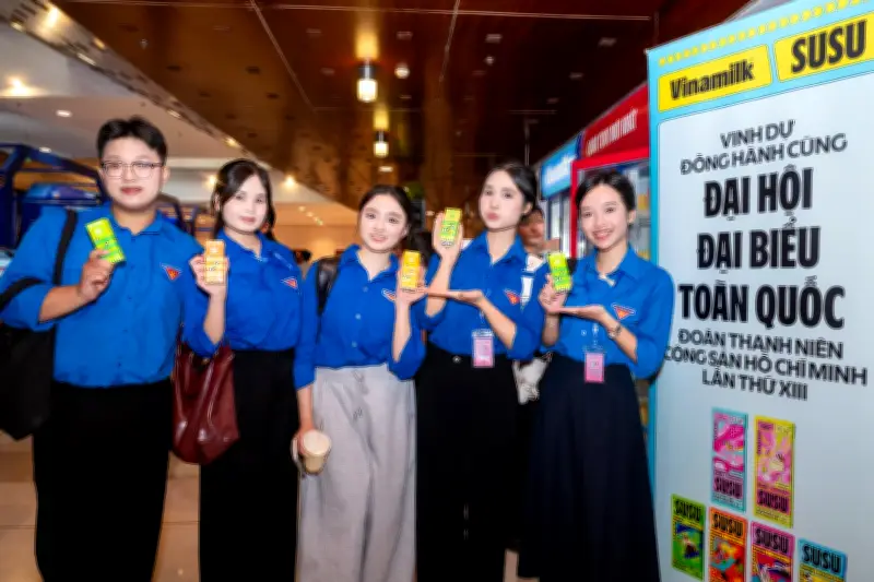 Vinamilk đồng hành cùng Đại hội Đoàn toàn quốc lần thứ 13
