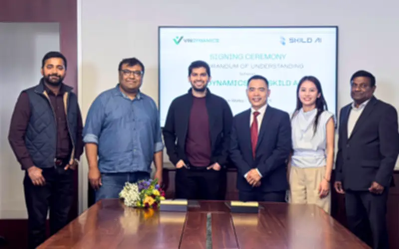 VinDynamics hợp tác Skild AI phát triển robot hình người