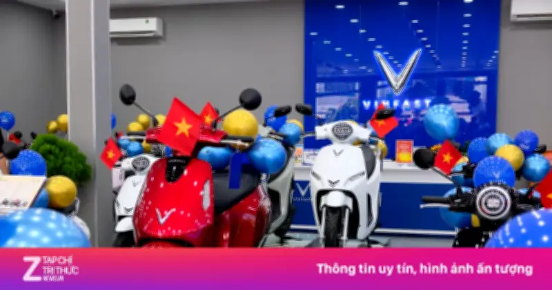 VinFast khai trương 66 đại lý xe máy điện mới, nâng tổng điểm bán lên gần 750