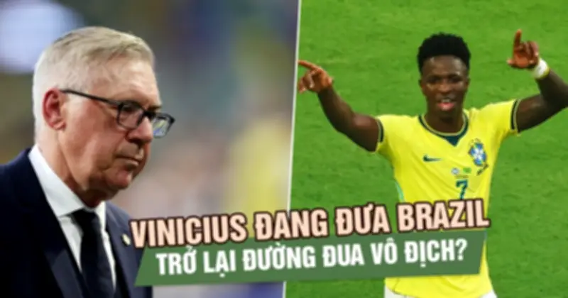 Vinicius Junior đưa Brazil trở lại đường đua vô địch World Cup 2026
