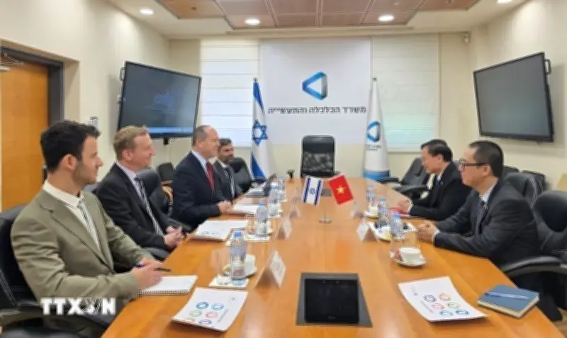 Việt Nam-Israel tăng tốc triển khai VIFTA, mở rộng hợp tác thương mại công nghệ