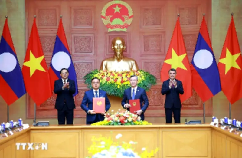 Việt Nam - Lào hợp tác nâng cao năng lực quản lý tài chính giai đoạn 2026-2030