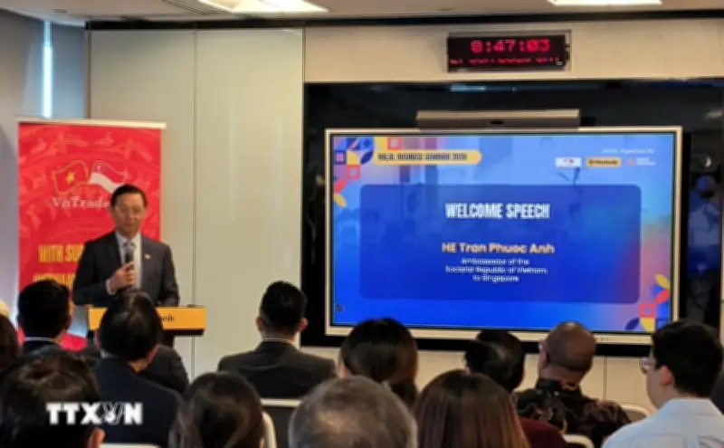 Việt Nam - Singapore thúc đẩy hợp tác xây dựng chuỗi giá trị Halal ASEAN