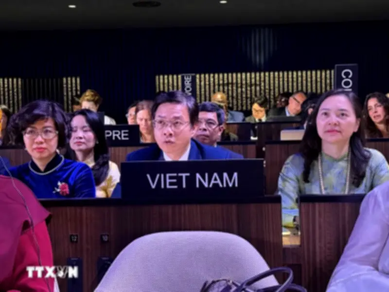 Việt Nam tiếp tục phát huy vai trò thành viên tích cực, trách nhiệm tại UNESCO