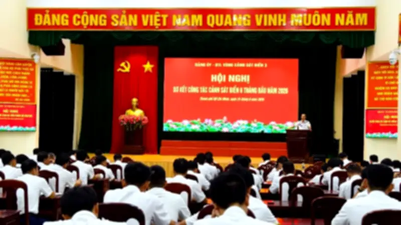 Vùng Cảnh sát biển 3 sơ kết 6 tháng đầu năm 2026, xử phạt hơn 10 tỷ đồng