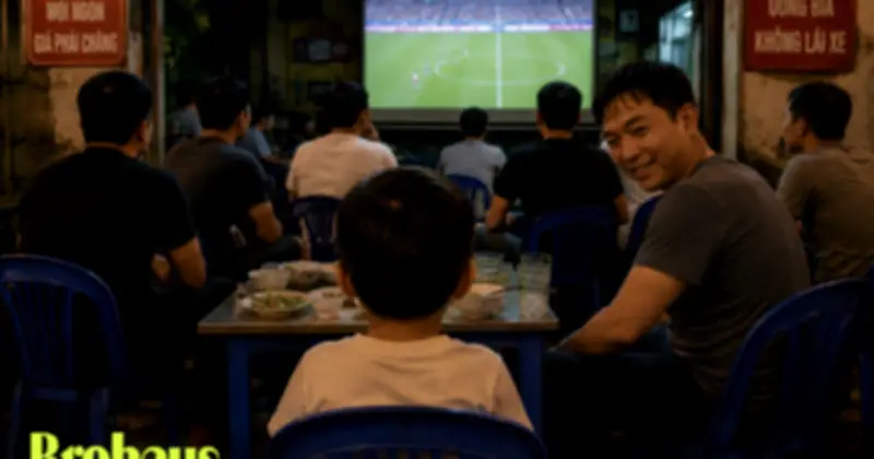 World Cup 2026: Bàn nhậu xem bóng là lớp học người lớn cho con trẻ