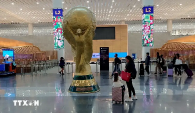 World Cup 2026: Cúp vàng nguyên bản hiếm hoi xuất hiện tại Mexico