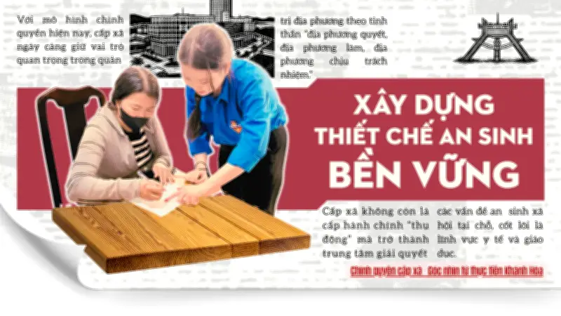 Xã xây dựng thiết chế an sinh bền vững, nâng chất lượng sống