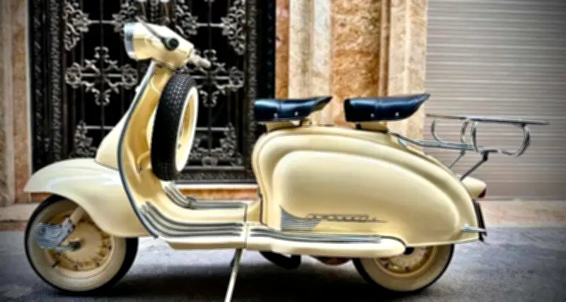Xe máy cổ Lambretta Li 150 Series 2 biển phát lộc giá 550 triệu đồng gây sốt
