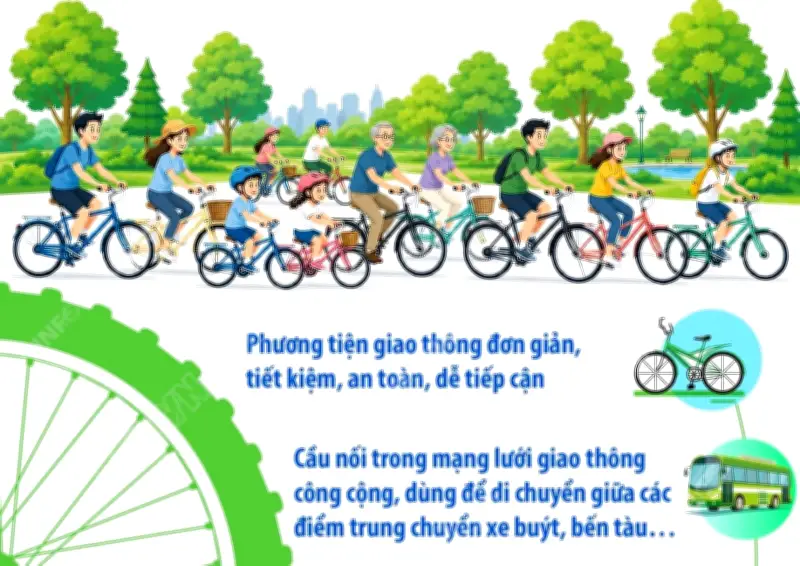 Xe đạp – phương tiện di chuyển thân thiện với môi trường