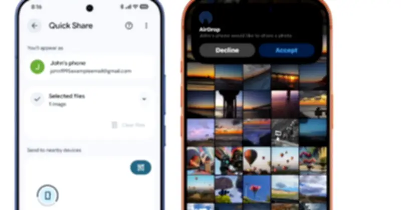 Xiaomi mở khóa AirDrop cho iPhone qua Quick Share trên HyperOS 3