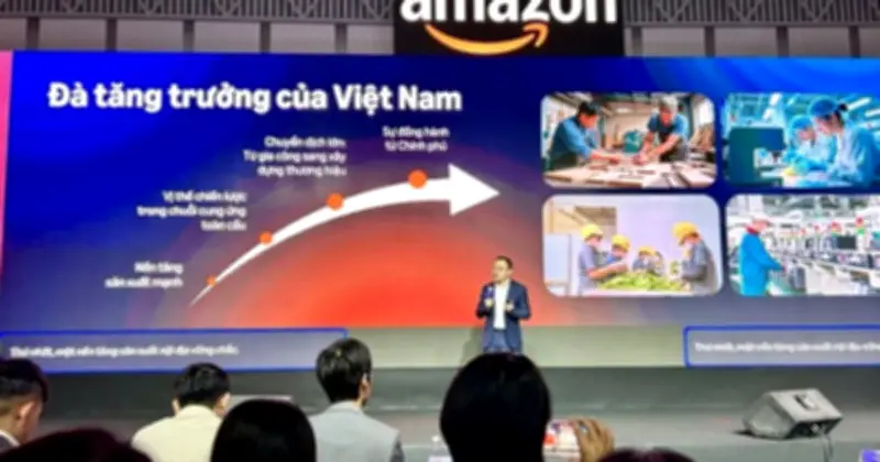 Xuất khẩu thương mại điện tử Việt Nam qua Amazon tăng trưởng mạnh năm 2025