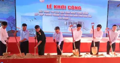 100 căn nhà tranh lũ cộng đồng khởi công tại Đắk Lắk
