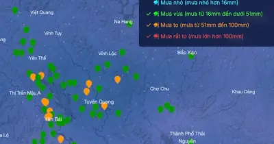 11 tỉnh mưa lớn 3 ngày, 7 tỉnh nguy cơ lũ quét, sạt lở đất