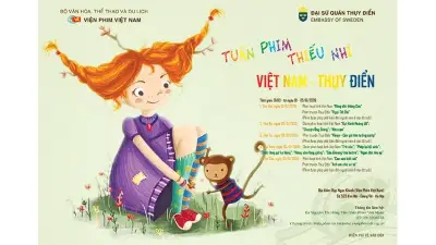 14 bộ phim thiếu nhi Việt Nam và Thụy Điển trình chiếu miễn phí dịp 1/6
