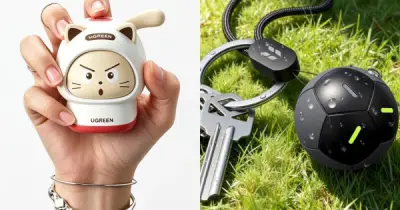 4 phụ kiện Ugreen vừa đẹp vừa tiện: cáp mèo, củ sạc emoji, tag bóng đá