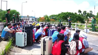 86 công dân bị xử lý vì xuất nhập cảnh trái phép sang Campuchia