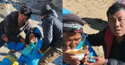 Đang làm đám tang, gia đình nhận tin bố còn sống sau 6 ngày mất tích ở Everest
