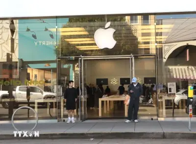Apple tái cơ cấu hệ thống bán lẻ tại Mỹ