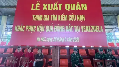 Bộ đội Biên phòng lên đường hỗ trợ Venezuela khắc phục hậu quả động đất