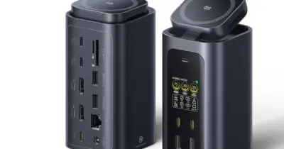 Baseus ra mắt dock Spacemate RD1 Pro: 15 cổng, sạc không dây, 4K@120Hz, 160W