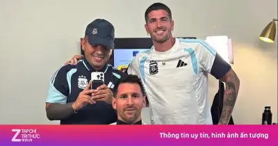 Bức ảnh Messi đi cắt tóc cùng De Paul gây bão mạng xã hội