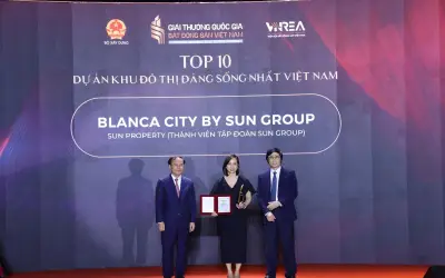 Blanca City Vũng Tàu đạt giải Khu đô thị đáng sống nhất Việt Nam