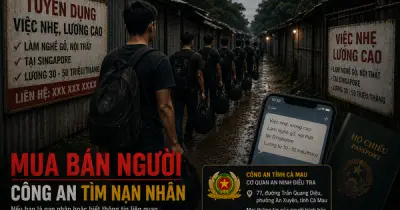 Cà Mau truy tìm bị hại vụ mua bán người sang Campuchia cưỡng bức lao động