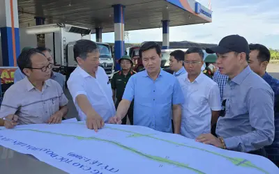 Cao tốc Hòa Liên - Túy Loan thông xe gần một năm vẫn chưa hoàn thành vì vướng tái định cư
