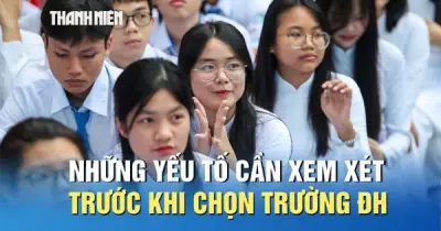 Chọn trường đại học: Đam mê, năng lực và tiêu chí quan trọng