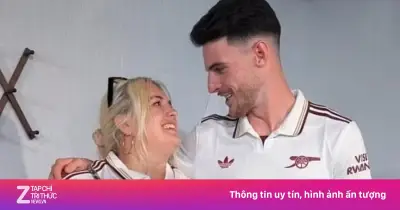 Chuyện tình đũa lệch của Declan Rice và bạn gái Lauren Fryer gây sốt