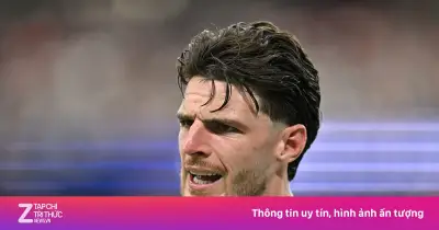 Declan Rice quá tải đe dọa hành trình World Cup 2026 của tuyển Anh