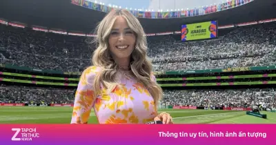 Diletta Leotta, vợ thủ môn Karius, gây sốt khi làm MC World Cup 2026 sau sinh 1 tháng