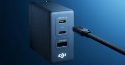 DJI ra mắt củ sạc GaN 140W 3 cổng, có màn hình hiển thị công suất, giá 790.000đ