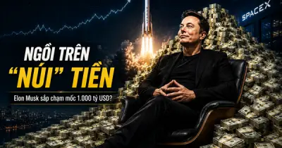 Elon Musk có thể trở thành tỷ phú nghìn tỷ USD đầu tiên nhờ IPO SpaceX