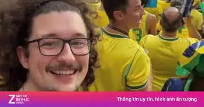 Fan MU nổi tiếng Frank Ilett xuất hiện trong màu áo Brazil tại World Cup 2026