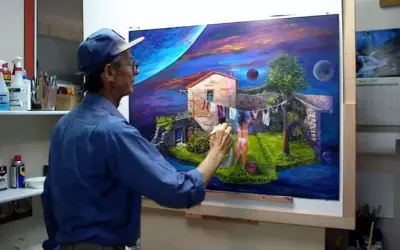 Franco Magnani: Người vẽ lại quê hương từ trí nhớ tuyệt đối