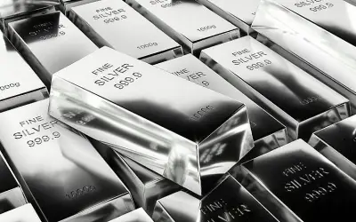 Giá bạc trong nước giảm mạnh, hàng loạt doanh nghiệp đồng loạt điều chỉnh giảm