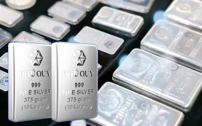 Giá bạc trong nước trái chiều, thế giới phục hồi 1,6%