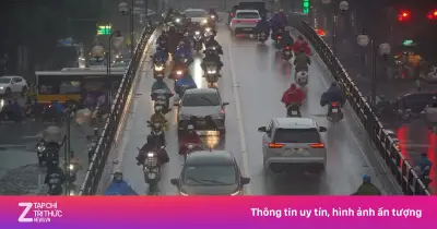 Gió mùa đông bắc tràn về chiều tối nay, miền Bắc mưa rất lớn, nhiệt độ giảm sâu