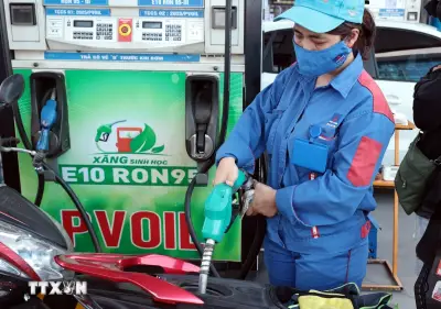 Giá xăng dầu đồng loạt giảm, xăng E5 RON 92 xuống còn 19.916 đồng/lít