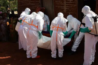Gần 500 ca nhiễm Ebola được xác nhận ở Trung Phi