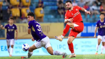 Hà Nội FC và Công an TP HCM chia điểm trong trận cầu hấp dẫn