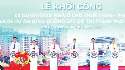 Hà Nội khởi công 5 tuyến đường sắt đô thị, mở ra kỷ nguyên giao thông mới