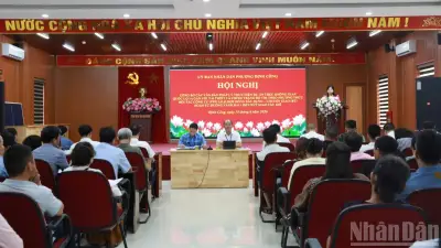 Hà Nội: Phường Định Công công bố dự án trục không gian Quốc lộ 1A, người dân đồng thuận